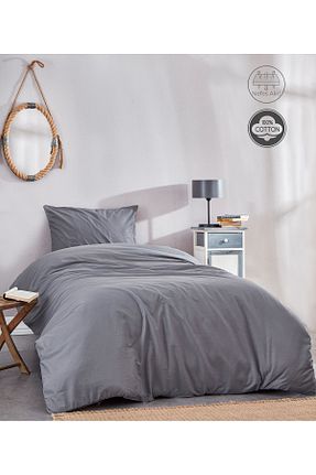 روتختی تک نفره طوسی پنبه ای Medaillon Home - کد 779765241