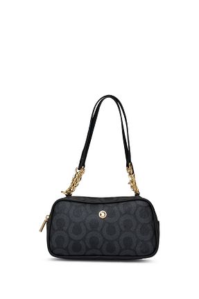 کیف دوشی مشکی زنانه چرم مصنوعی U.S. Polo Assn. - کد 894898561