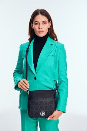 کیف پستچی مشکی زنانه چرم مصنوعی U.S. Polo Assn. - کد 894886129