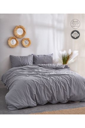 روتختی دونفره طوسی پنبه ای Medaillon Home - کد 779029283