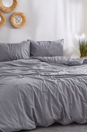 روتختی دونفره طوسی پنبه ای Medaillon Home - کد 779029283