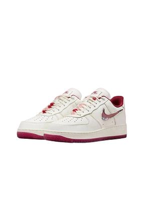 کفش اسنیکر بژ زنانه بند دار Nike - کد 896510202