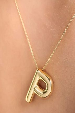 گردنبند طلا رنگی زنانه 14 عیار K KRAFTIVA JEWELRY - کد 896514296