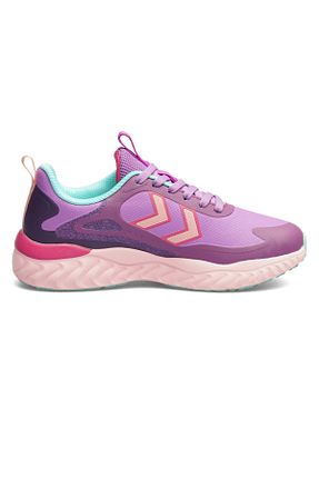 کفش اسنیکر بنفش زنانه بند دار hummel - کد 848458638