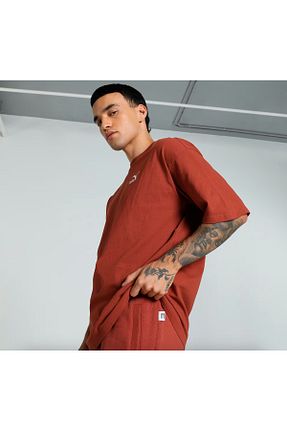 تیشرت اسپرت قرمز مردانه اورسایز Puma - کد 890174264