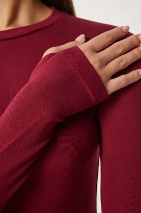 بلوز زرشکی زنانه ساده Bled - کد 892650665