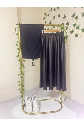 دامن مشکی زنانه MACMODA - کد 892677868