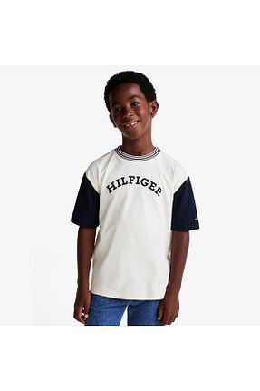 تیشرت بژ بچه گانه رگولار Tommy Hilfiger - کد 894081209