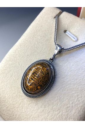 گردنبند نقره طوسی مردانه 925 عیار vogutima - کد 892725363