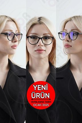 عینک محافظ نور آبی مشکی زنانه 52 TREND - کد 892471897