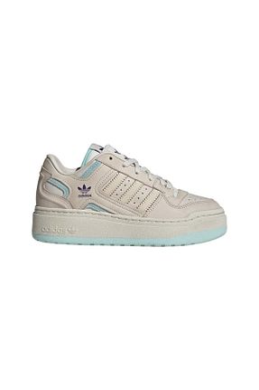 کفش اسنیکر بژ زنانه بند دار adidas - کد 870974698
