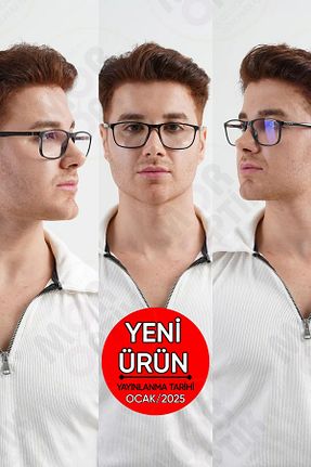 عینک محافظ نور آبی مشکی مردانه 55 TREND - کد 892416613
