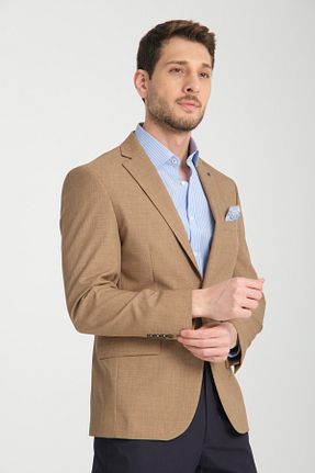 کت بلیزر رنگی مردانه پنبه - ویسکون Frappoli - کد 892802836