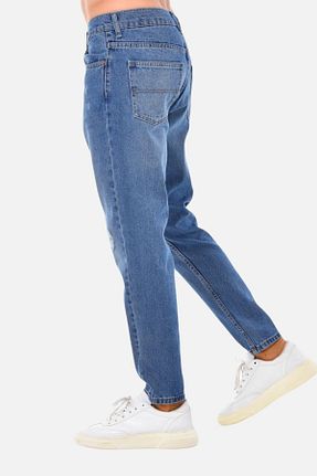 شلوار جین آبی مردانه پاچه کوتاه CEDY DENIM - کد 234450202