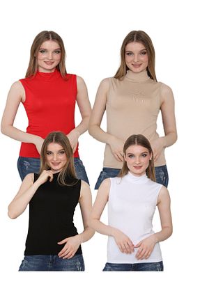 بادی مشکی زنانه یقه ماهیگیر ŞİNDO GİYİM - کد 892842093