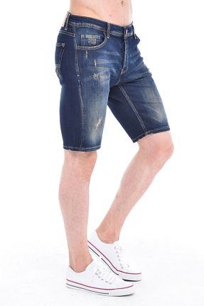 شلوارک و برمودا آبی مردانه فاق بلند CEDY DENIM - کد 290510781