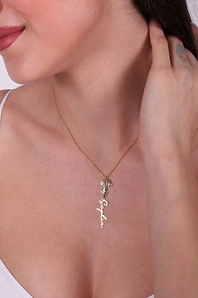 گردنبند نقره رنگی زنانه 925 عیار ipek silver - کد 892847593