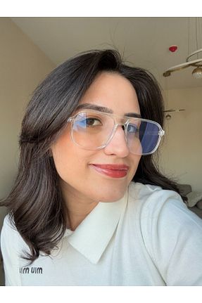 عینک محافظ نور آبی نارنجی زنانه 50 RoseandRoses - کد 892843466