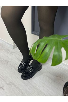 کفش لوفر مشکی زنانه چرم مصنوعی ACCESORIO PARA MUJER - کد 894240861