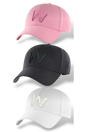 کلاه صورتی زنانه پنبه ای w white stars sports & wear - کد 892879981