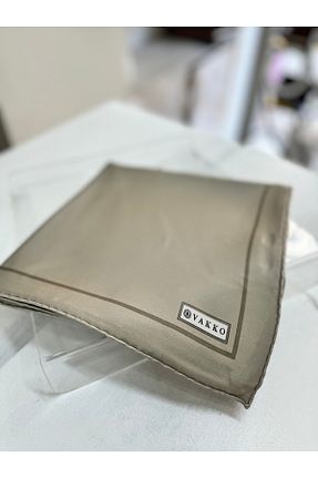روسری بژ İpek Tivil Vakko - کد 892885361