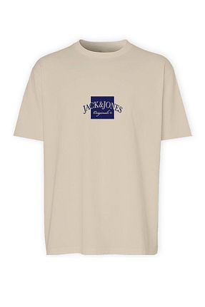 تیشرت بژ زنانه رگولار Jack & Jones - کد 888435104