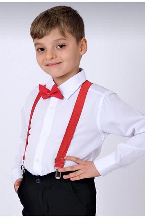 پیراهن سفید بچه گانه رگولار Genel Markalar - کد 894480974