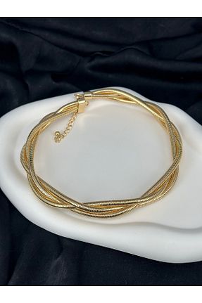 گردنبند جواهر رنگی زنانه برنجی Missha Accessories - کد 894481498