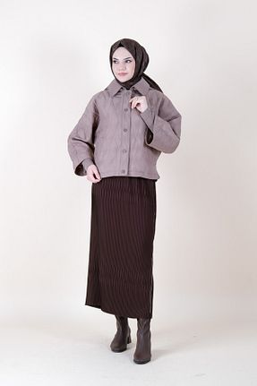 کت قهوه ای زنانه MASSİMO DONNA - کد 892903429