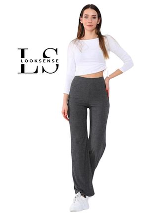 ساق شلواری طوسی زنانه بافتنی Looksense - کد 892911344