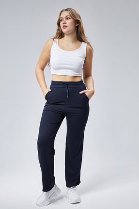 شلوار کرمگن سرمه ای زنانه Bootcut BANEGA - کد 892912966