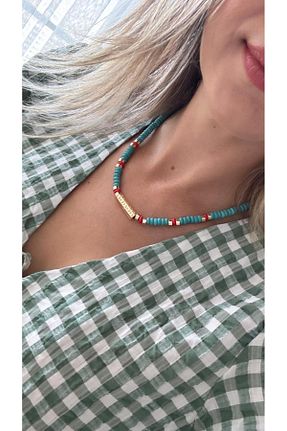 گردنبند استیل ( فولاد ) زرد استیل (فولاد) MODA - کد 892938429