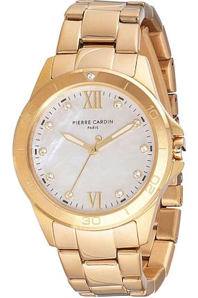 ساعت مچی طلائی زنانه 34 میلی متر Pierre Cardin - کد 892927398