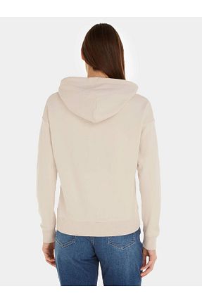 سوئیشرت بژ زنانه ساده Tommy Hilfiger - کد 761477902