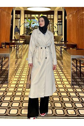 ترنچکت حجاب نباتی TANISA - کد 893009131