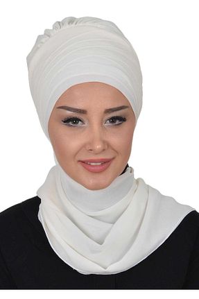 شال بژ زنانه شیفون Aisha