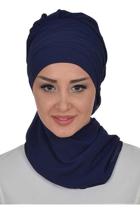 شال سرمه ای زنانه شیفون Aisha