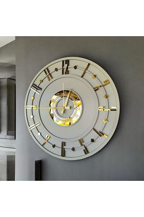 ساعت دیواری سفید 50 * 50 AA Shop - کد 893080134
