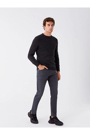 شلوار جین طوسی مردانه پاچه تنگ LC Waikiki - کد 733928868