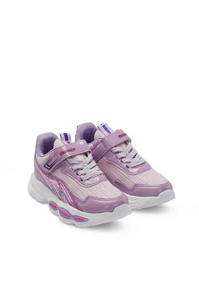 کفش اسنیکر بنفش بچه گانه بدون بند Slazenger - کد 891637274