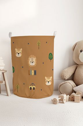 سبد قهوه ای نمد Talia Home - کد 637744002