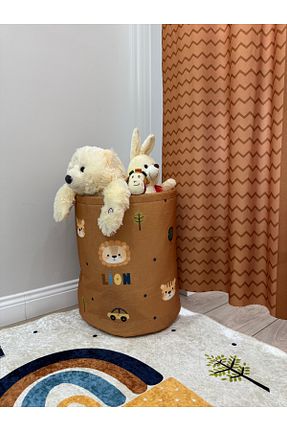 سبد قهوه ای نمد Talia Home - کد 637744002