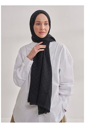 شال مشکی زنانه پنبه ای ARMANDA - کد 893110715