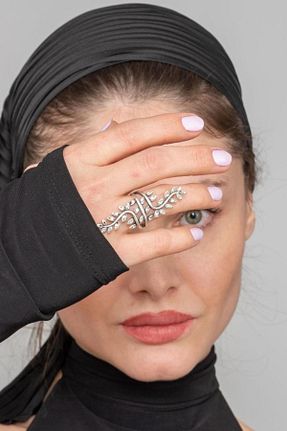 انگشتر نقره رنگی زنانه 925 عیار ZeyDor Accessories - کد 316008941