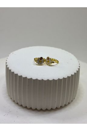 گوشواره استیل (فولاد) طلائی بچه گانه استیل (فولاد) Gold Garden - کد 894768256
