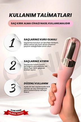 اتو مو صورتی تیتانیوم Plaka Kitchen Time - کد 866170321