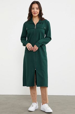 کلاه و ابایا سبز زنانه مخلوط ویسکون Sementa - کد 787730930