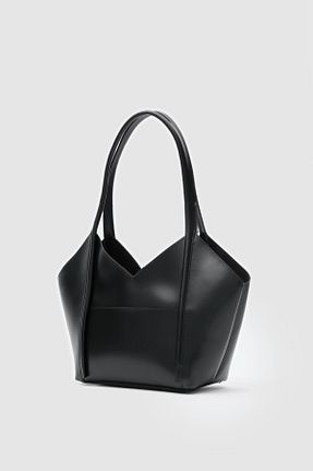 کیف دوشی مشکی زنانه چرم مصنوعی Shule Bags - کد 893282641