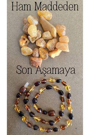 گردنبند جواهر طلائی بچه گانه سنگ طبیعی Combin Accessory - کد 55897379