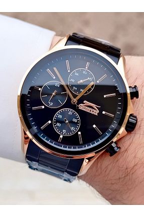 ساعت مچی مشکی مردانه 46-50 میلی متر Slazenger - کد 793847321